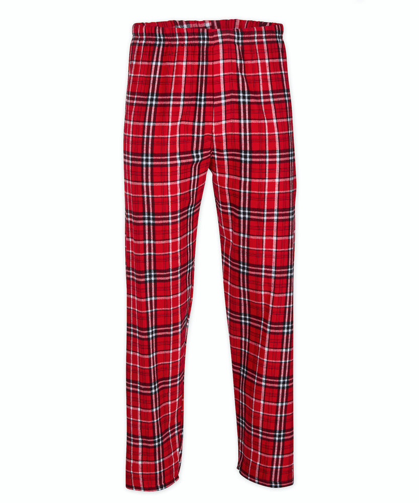 Mens Red Check Cotton Loungewear Pyjama Bottoms
