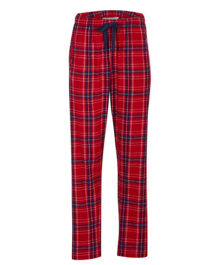 Personalised Brushed cotton Red Navy Pyjama Bottoms | PJ-s Pyjamas – Pj ...