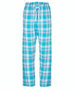 Girls/children Brushed Light Turquoise Pyjama Bottoms