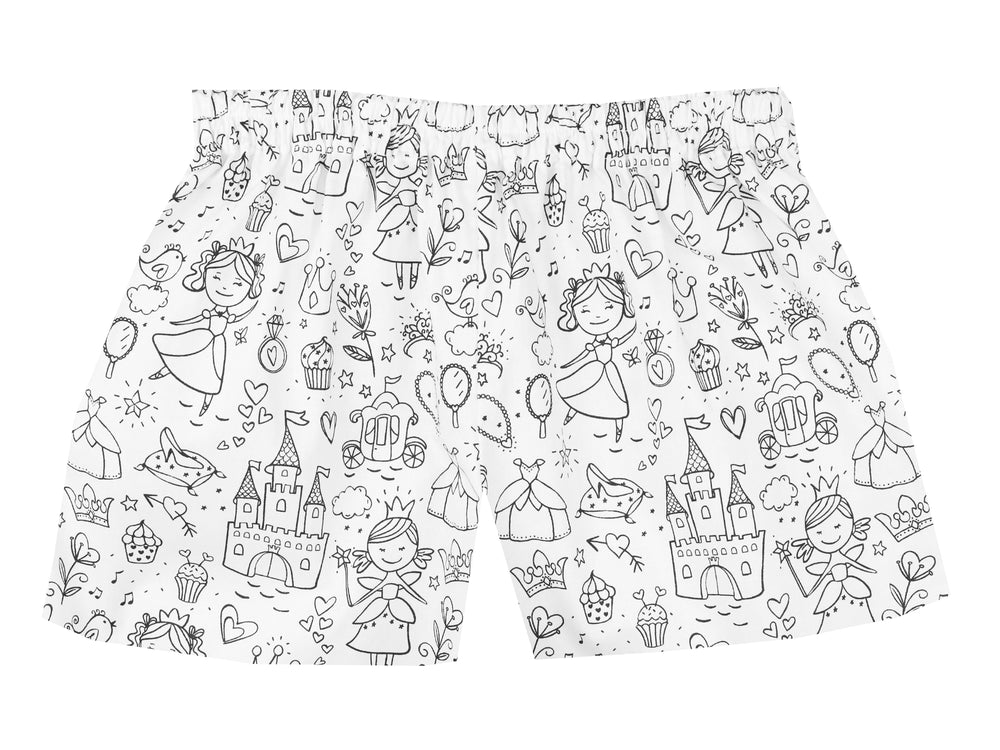 Colour Your Own Shorts - Fairy
