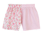 Girls Pale Pink Rose / Pink Spot Shorts