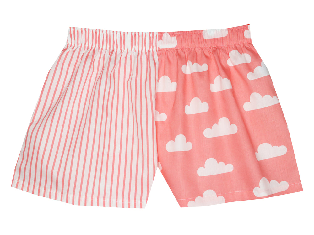 Girls Coral Cloud Shorts