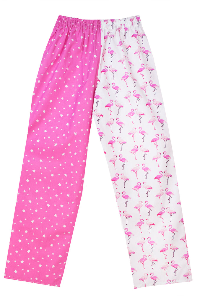 Pink Flamingo Star Pyjama Bottoms