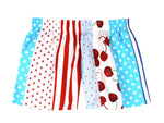 Pj-s Red and Blue Pick and Mix Shorts