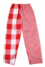Red Check Large/Small Pyjamas Bottoms