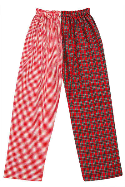 Pj-s Red Tartan Pyjama Bottoms