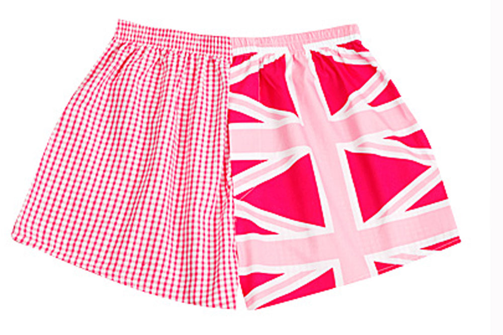 Pj-s Boxers Pink Union Jack