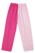 Pink Spot Stripe Pyjama Bottoms