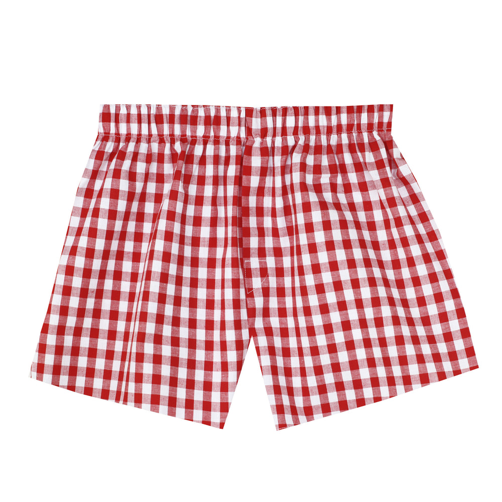 Boxers Red Gingham